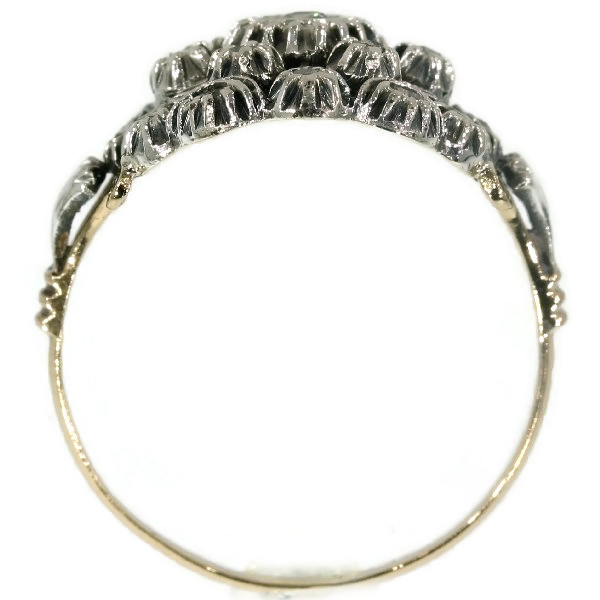 Victorian Portuguese antique ring with diamonds (image 6 of 13)